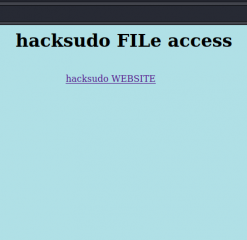 Hacksudo 2 Walkthrough - Vulnhub - Writeup