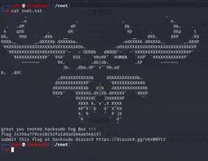 Hacksudo FOG Walkthrough - Writeup - Vulnhub