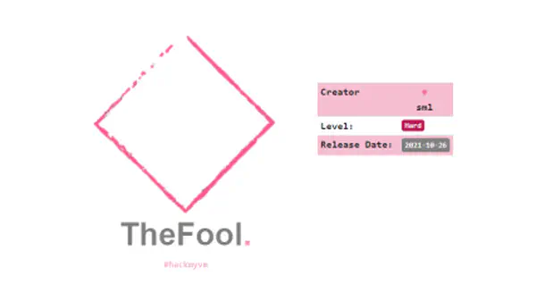 TheFool - Writeup - HackMyVM - Walkthrough