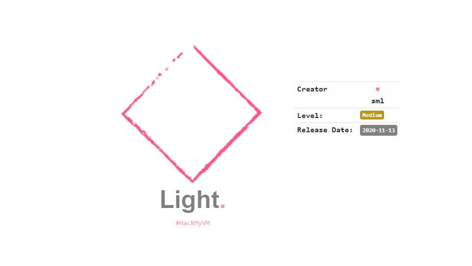 HackMyVM Light Writeup - Walkthrough