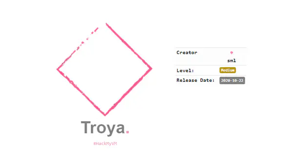 Troya Walkthrough From HackMyVM - Writeup