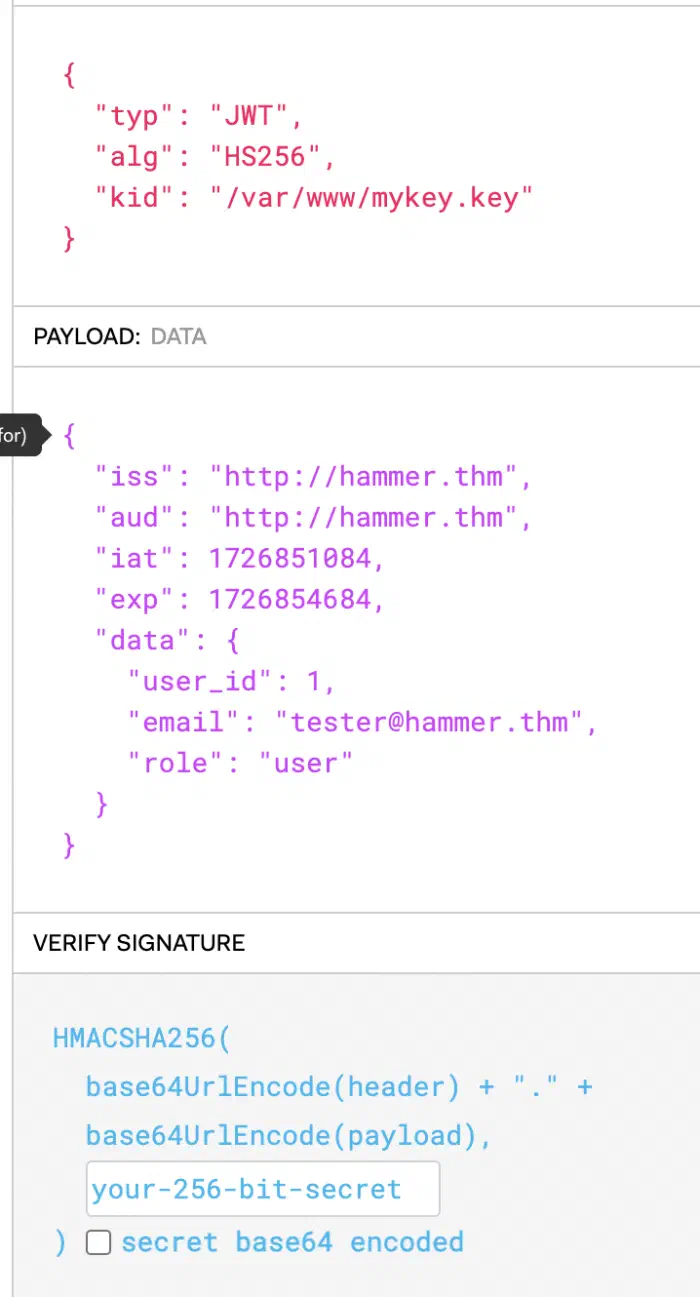 jwt.io example token