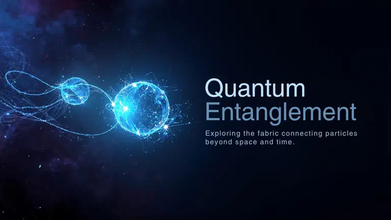 Quantum Entanglement Illustration Quantum Entanglement