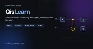 QisLearn: An Interactive, Browser-Based Qiskit Course